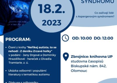 Mezinárodní den Aspergerova syndromu – Olomouc